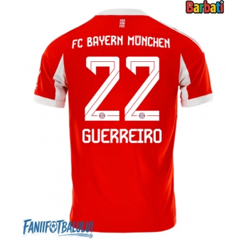Bayern Munich Raphael Guerreiro #22 Tricou Fotbal Replică 2025-26 Barbati Acasa